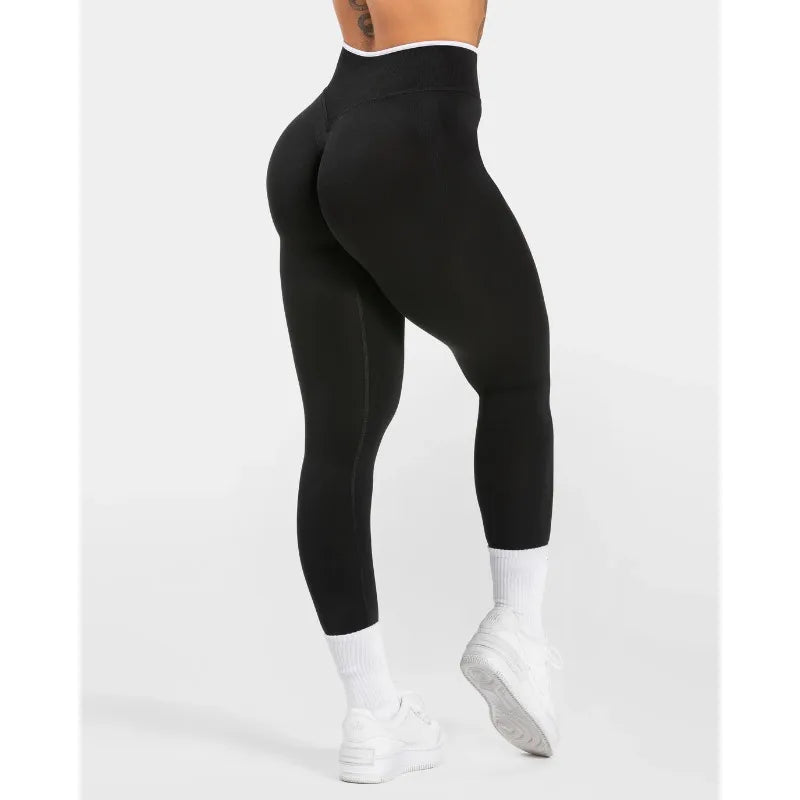 Legging de Sport™ Taille Haute Sculptant – Sans Couture & Effet Galbant