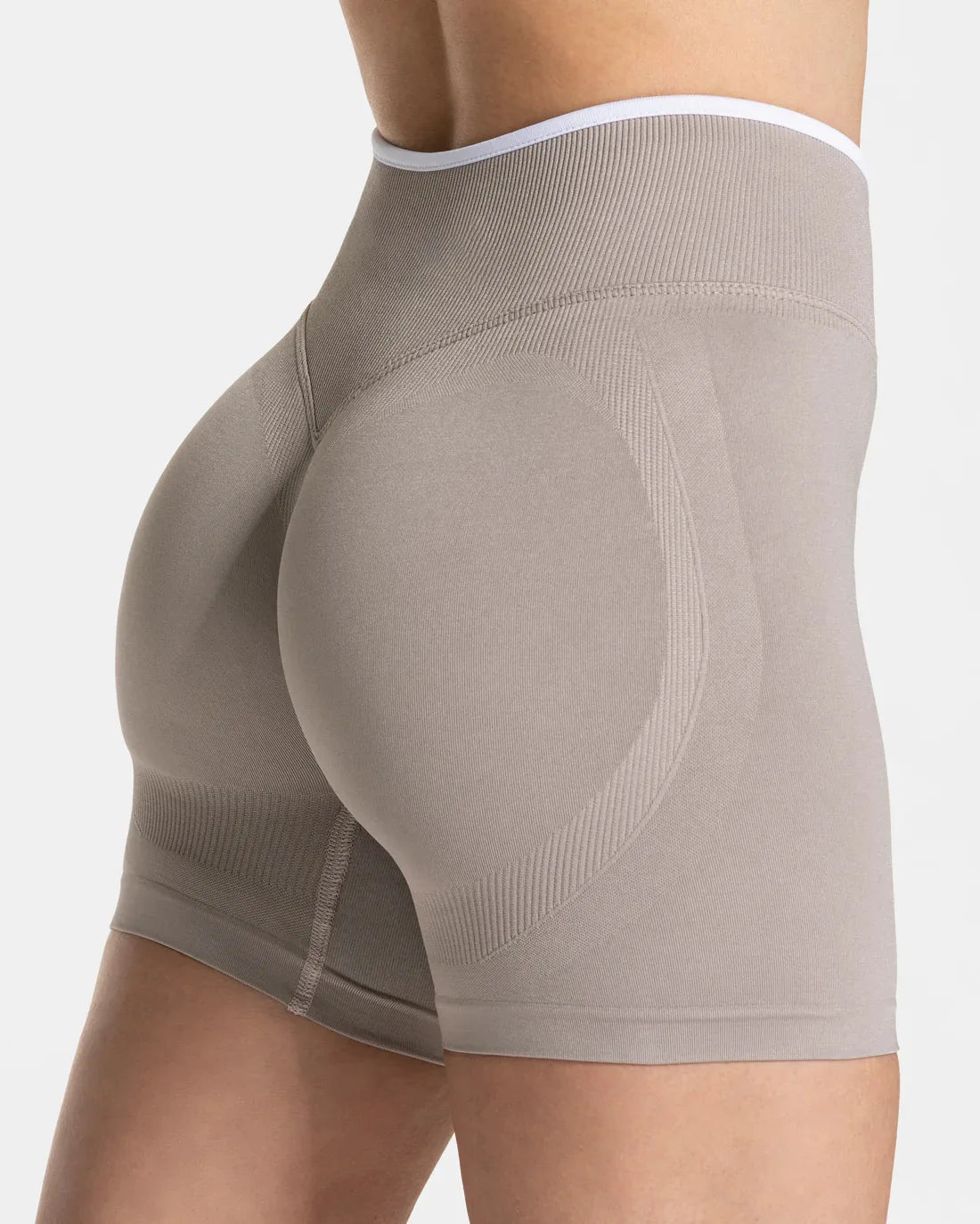 Short de sport sculptant effet push-up - Taille haute & anti-roulotrage
