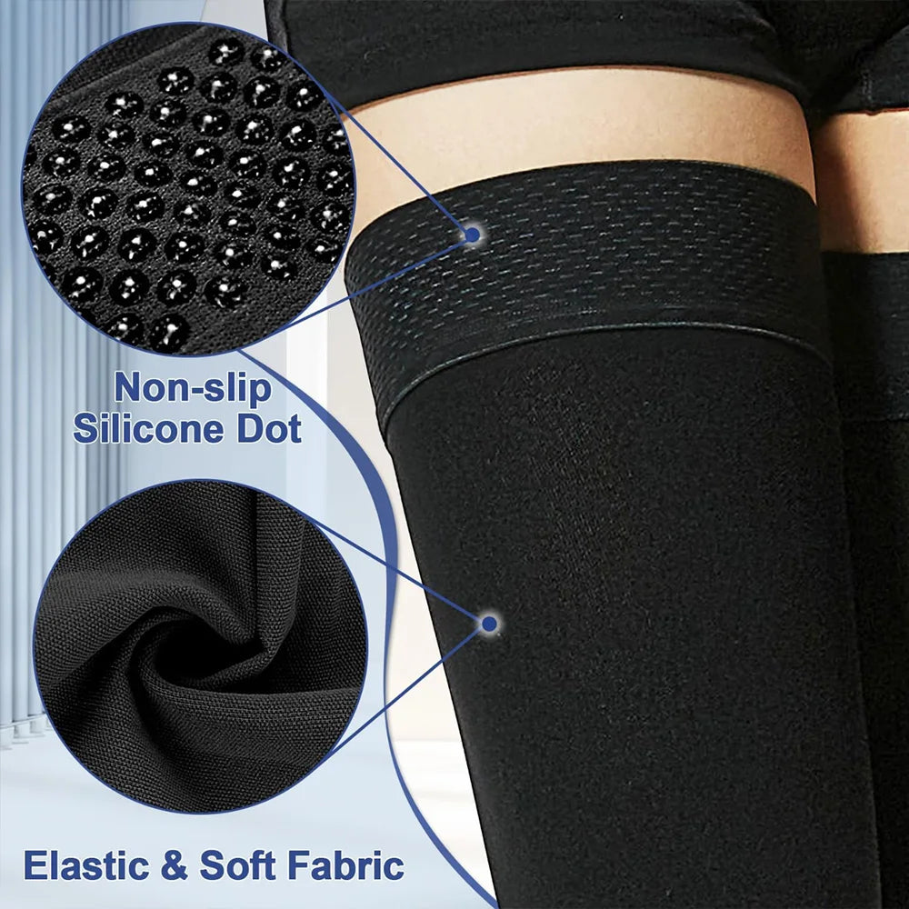 Chaussettes de Compression Classe 2 – Effet Maintien Renforcé pour Jambes Fatiguées et Mode de Vie Actif
