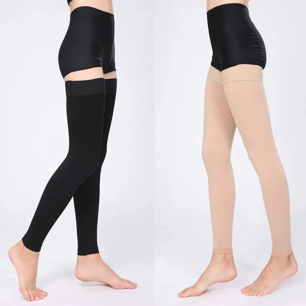Chaussettes de Compression Classe 2 – Effet Maintien Renforcé pour Jambes Fatiguées et Mode de Vie Actif
