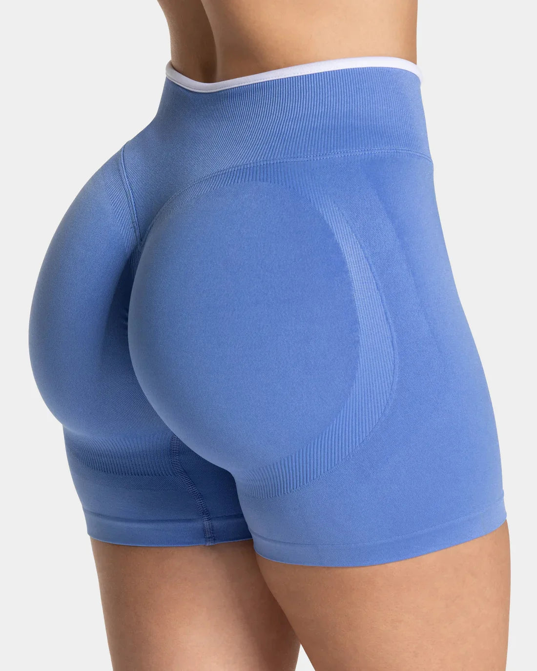 Short de sport sculptant effet push-up - Taille haute & anti-roulotrage