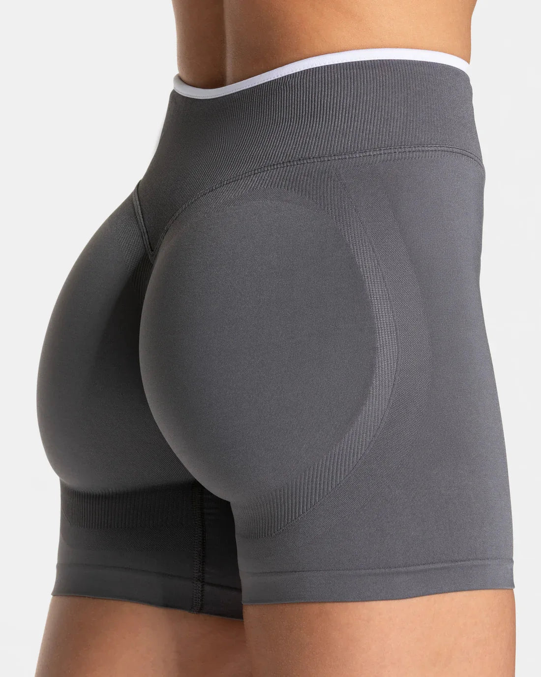 Short de sport sculptant effet push-up - Taille haute & anti-roulotrage